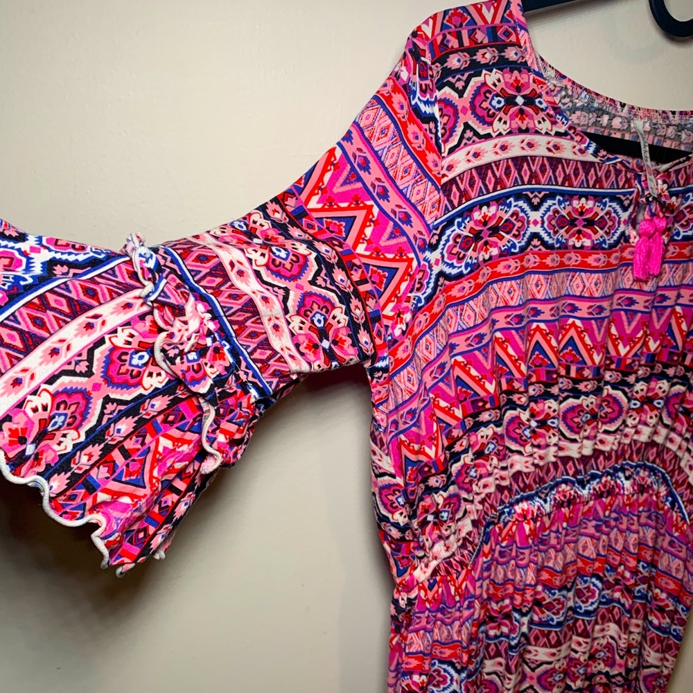 Fab Kids Boho style high low dress